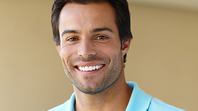 Man with healthy smile