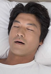 Man sleeping soundly