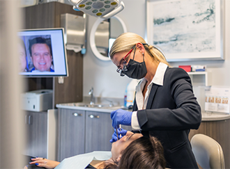 Doctor Bristow treating a patient