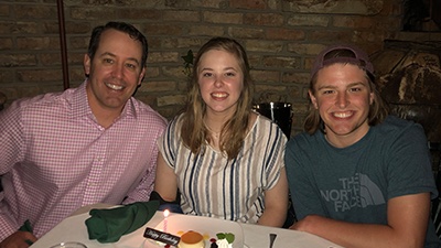Dr. Roy and his family