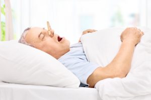 Sleep testing for sleep apnea.